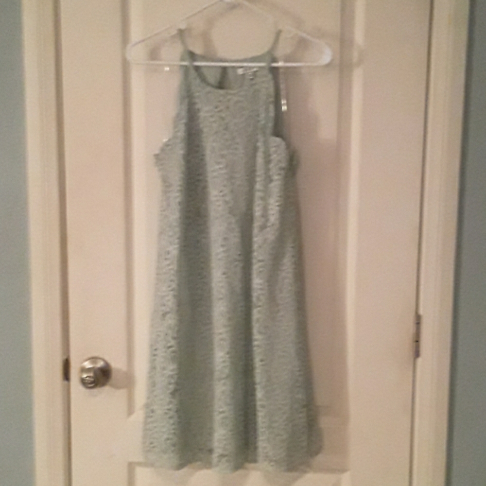 Seafoam green dress